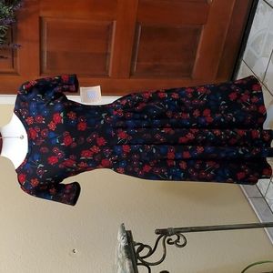 Black LuLaRoe Amelia dress
